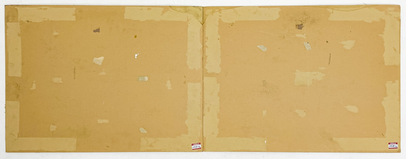 Lowell Nesbitt - Study for Mural at Treasure Island Naval History Museum