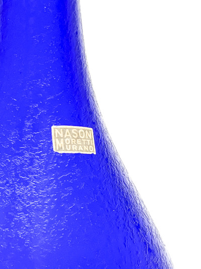 Carlo Nason for Nason Moretti - Blue Corroso Vase