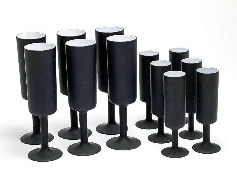 Carlo Moretti - Stemware in Two Sizes, 12 Pcs