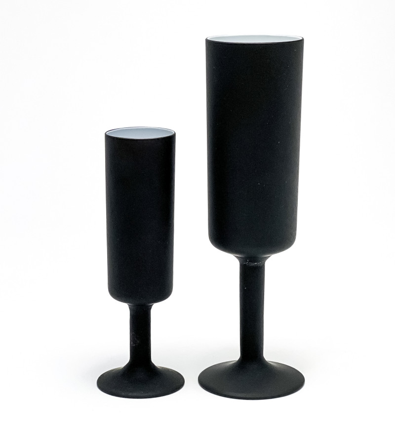 Carlo Moretti - Stemware in Two Sizes, 12 Pcs