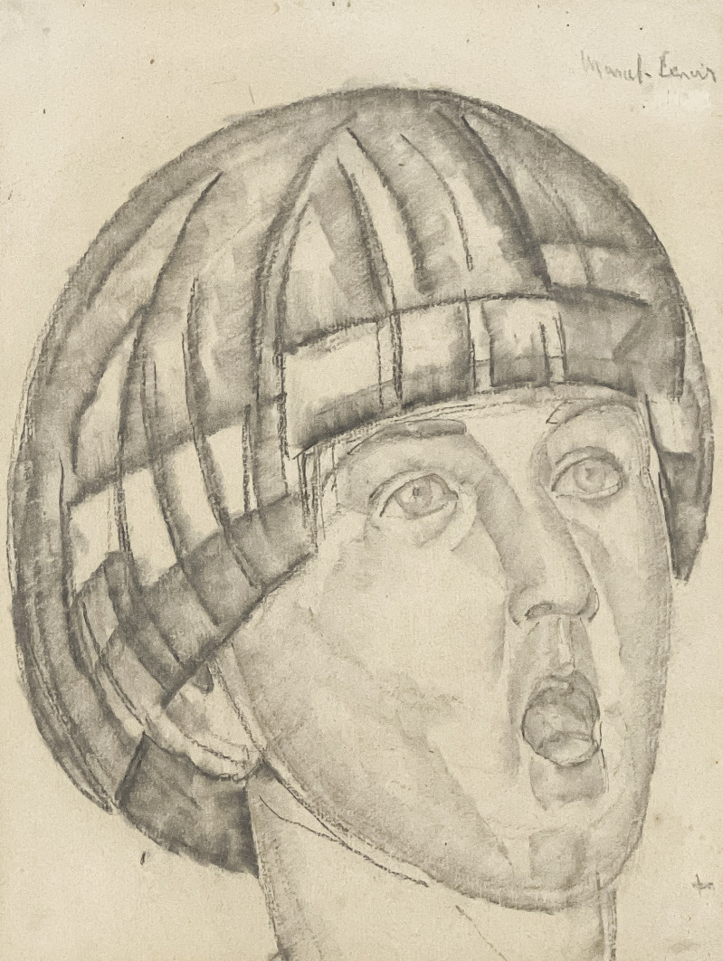 Marcel-Lenoir (Jules Oury) - Untitled (Portrait)