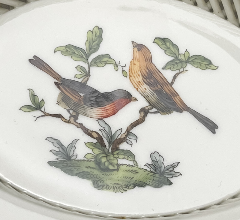 Meissen, Herend, Royal Copenhagen, Assorted Porcelain Tableware