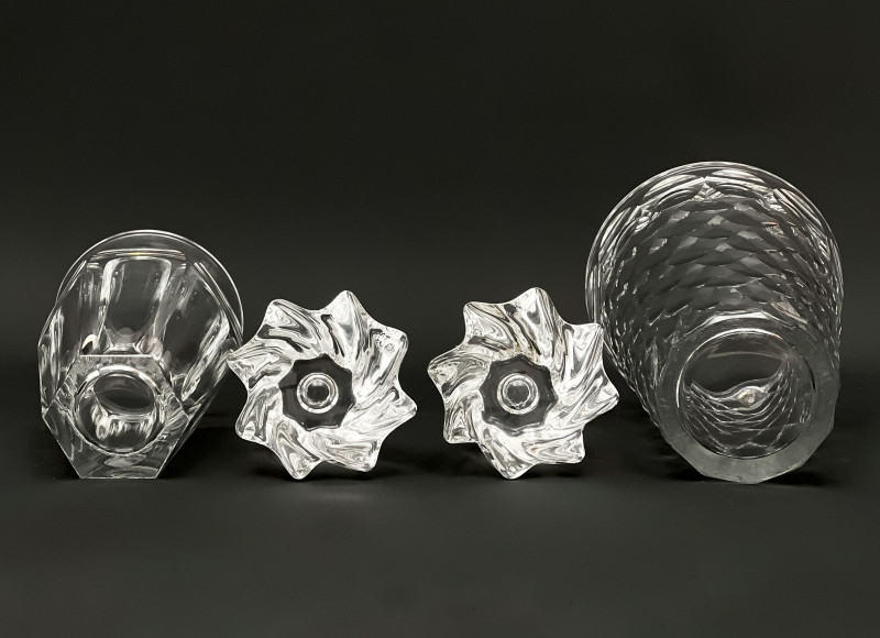 Baccarat, Saint Louis, and Others, Assorted Crystal Tableware