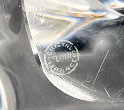 Baccarat, Saint Louis, and Others, Assorted Crystal Tableware