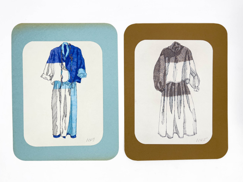 Carmelo Pomodoro - 41 Carmelo Pomodoro Illustrations for Geoffrey Beene / Takashimaya licensing