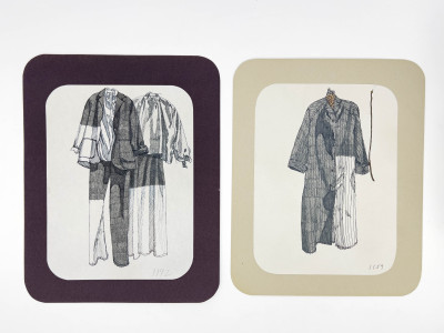 Carmelo Pomodoro - 41 Carmelo Pomodoro Illustrations for Geoffrey Beene / Takashimaya licensing