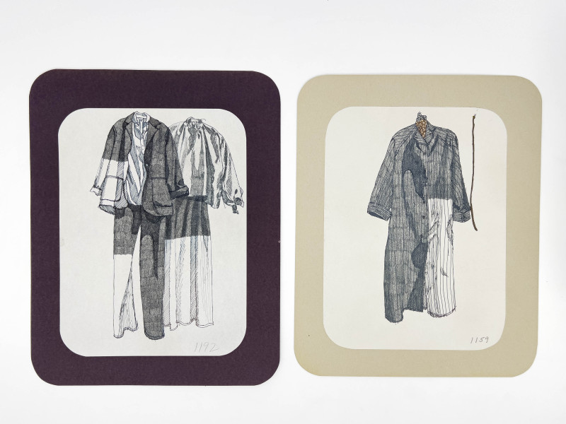 Carmelo Pomodoro - 41 Carmelo Pomodoro Illustrations for Geoffrey Beene / Takashimaya licensing