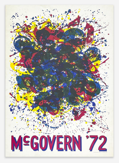 Sam Francis - Signed George McGovern 1972 Presidential Campaign Posters, Pair