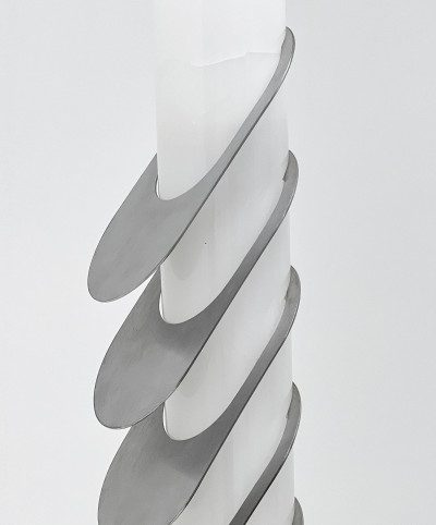 Italian Arredoluce Monza Tower Lamp, together with a Waterfall Console Table