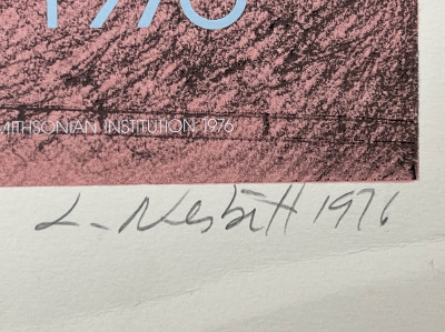 Lowell Nesbitt - History of Flight Poster for Smithsonian Air and Space Museum, Group of 5