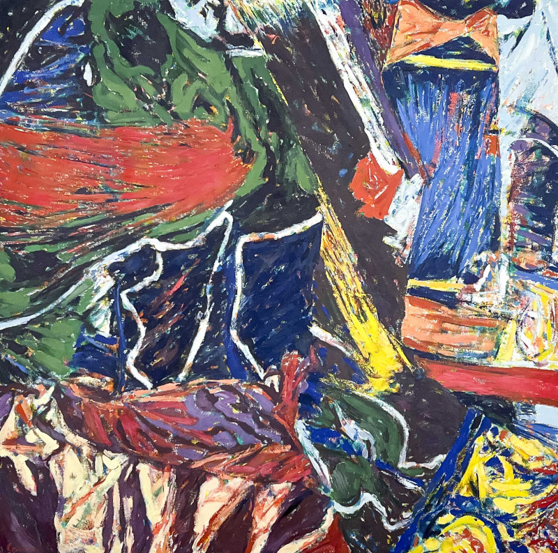 Juan Carlos Lasser - Untitled (Multicolored Composition)