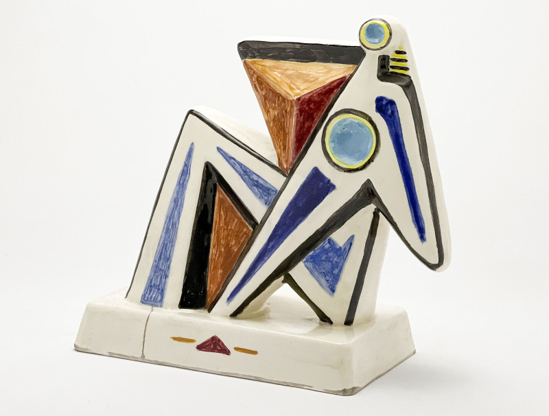 Luis Ortiz Monasterio - Figura Con Color (Figure with Color)