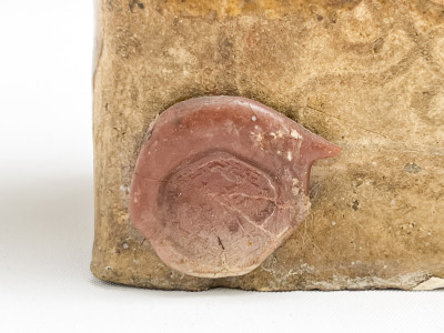 Pair of Chinese Glazed Ceramic Buddhist Lions and a Small Lion