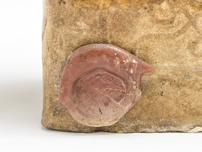 Pair of Chinese Glazed Ceramic Buddhist Lions and a Small Lion