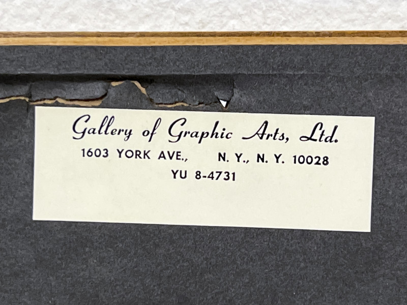 Utagawa Hiroshige - Arai Ferry Boat, Woodblock Print