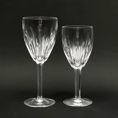 Waterford (Co.) - Assorted Drinking Service for 12 with Decanter and Ice Bucket