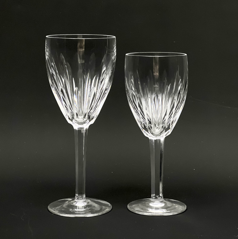 Waterford (Co.) - Assorted Drinking Service for 12 with Decanter and Ice Bucket