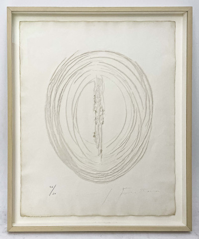 Lucio Fontana - Concetto Spaziale (from Sei acqueforti originali di Lucio Fontana)