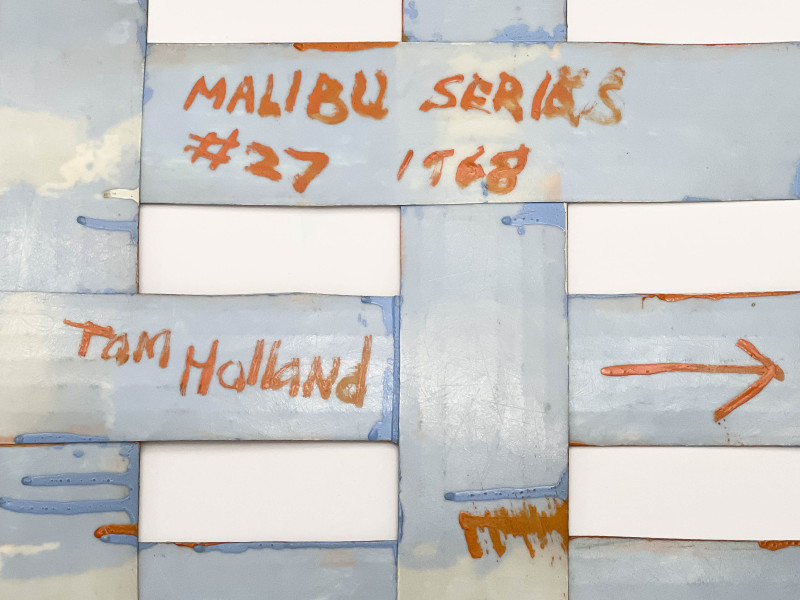 Tom Holland - Untitled (Geometirc Composition) / Malibu Series #27 (2 Works)