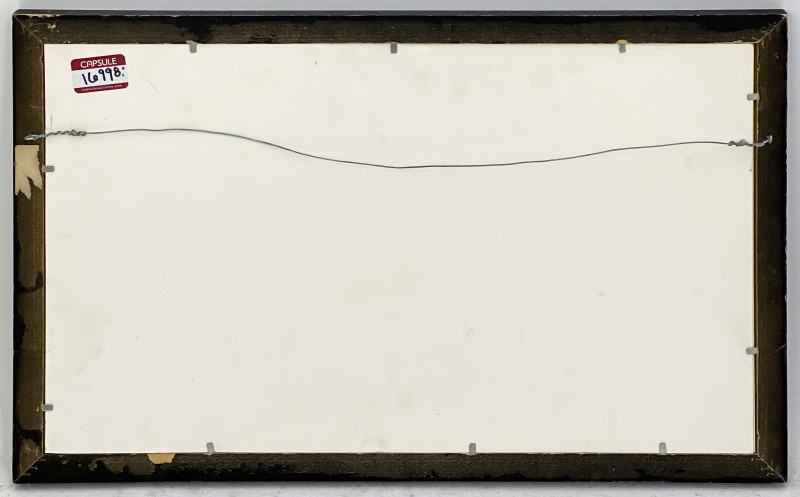 after Rembrandt van Rijn - Landscape with Trees, Farm Buildings, and a Tower