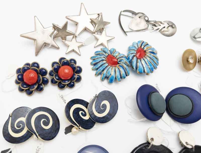 Vintage Fashion Earrings from Geoffrey Beene Archive