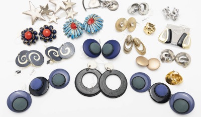 Vintage Fashion Earrings from Geoffrey Beene Archive