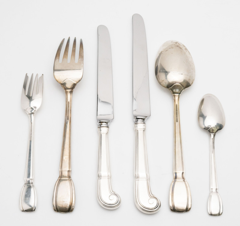 Tiffany and Co. Castilian Sterling Silver Partial Flatware Service, 28 Pieces