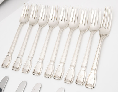 Tiffany and Co. Castilian Sterling Silver Partial Flatware Service, 28 Pieces
