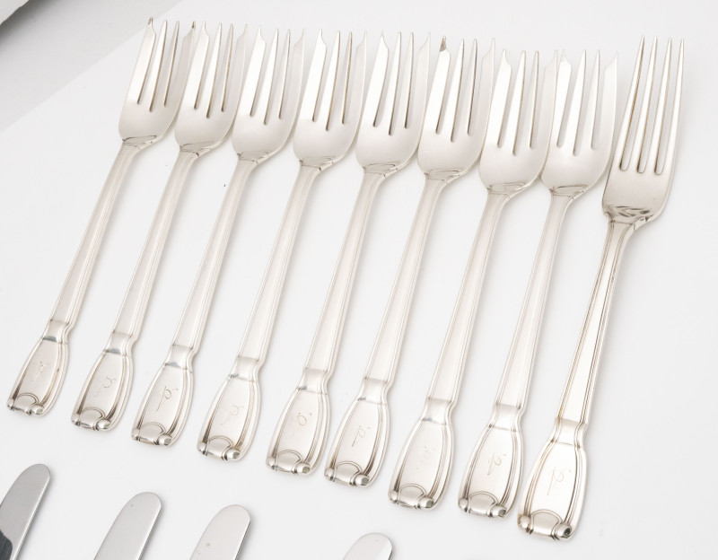 Tiffany and Co. Castilian Sterling Silver Partial Flatware Service, 28 Pieces