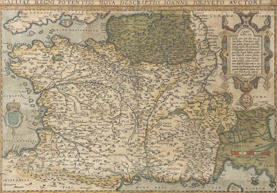 Abraham Ortelius, Maps of France and Italy, Group of 2