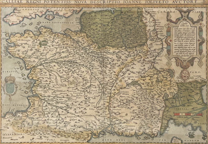 Abraham Ortelius, Maps of France and Italy, Group of 2