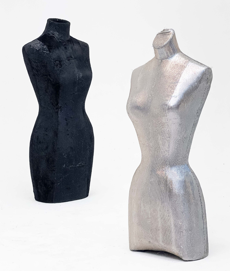 2 Geoffrey Beene Vintage Designer Mannequins