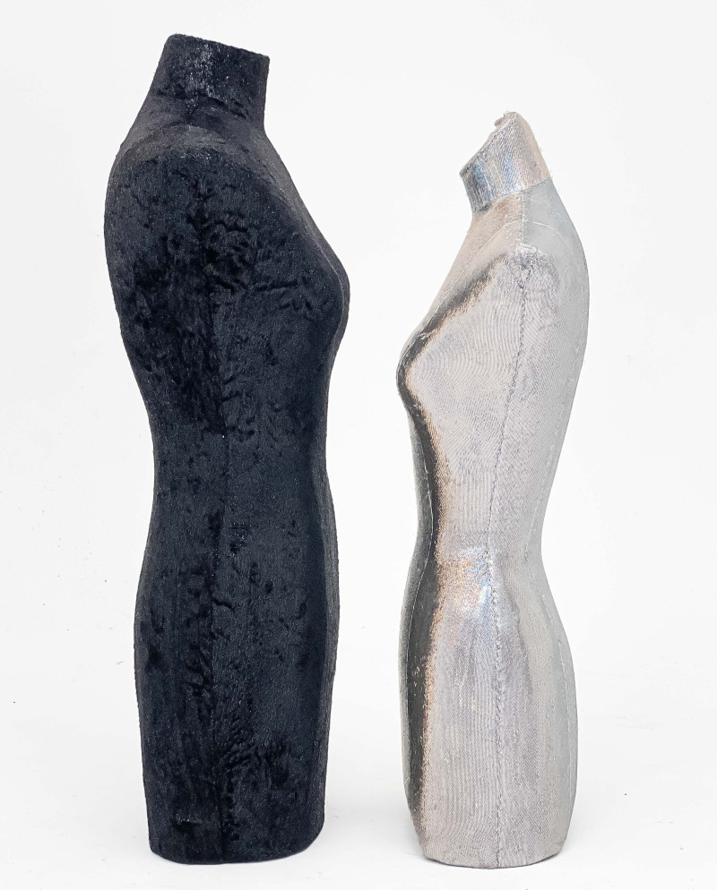 2 Geoffrey Beene Vintage Designer Mannequins