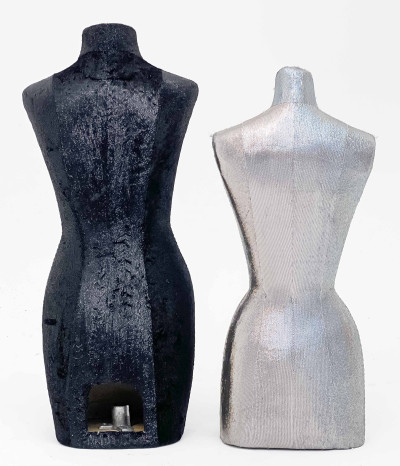 2 Geoffrey Beene Vintage Designer Mannequins