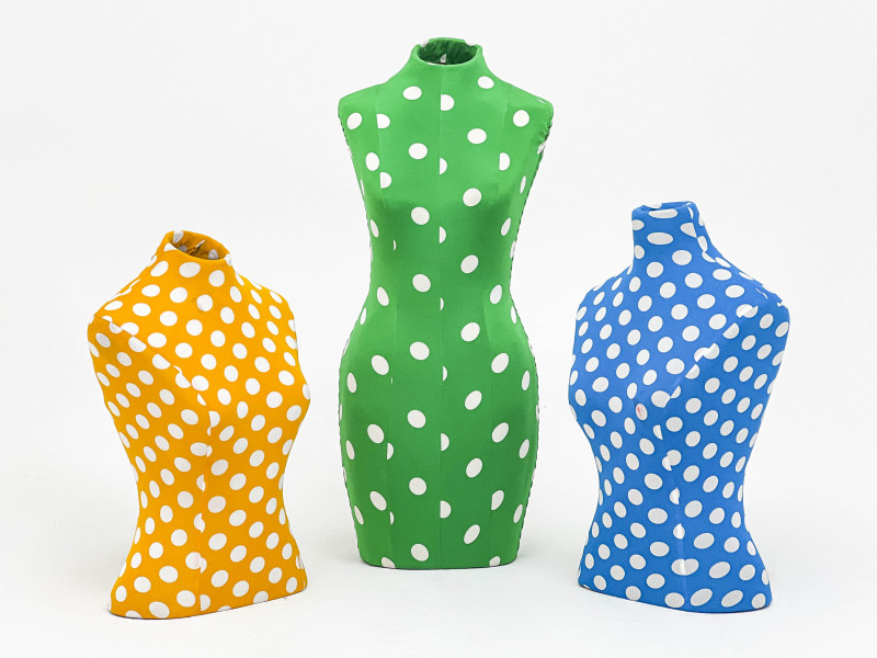 Vintage Geoffrey Beene Mannequins, Set of 3