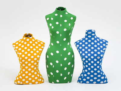 Vintage Geoffrey Beene Mannequins, Set of 3