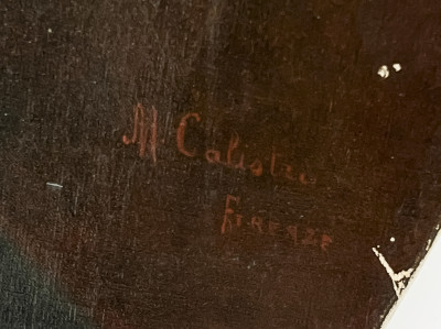 Mario Calistri - Portrait of Wilson Hart Clarke, Lawyer and Senator