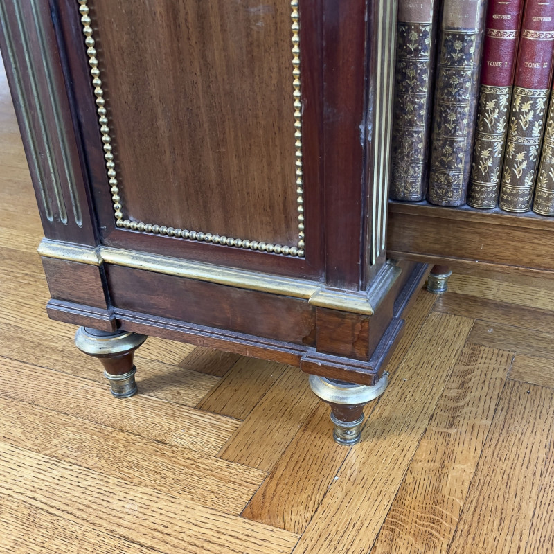 Louis XVI Style Cabinets with Faux Book Doors