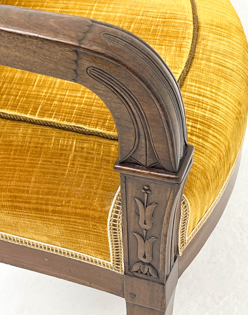 Empire Mahogany Armchairs, Group of 2