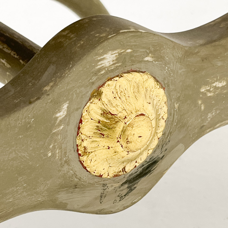 French Antique Curule Stool