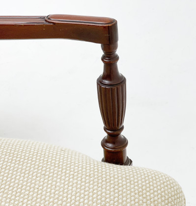 Sheraton Style Mahogany Chairs, Group of 6