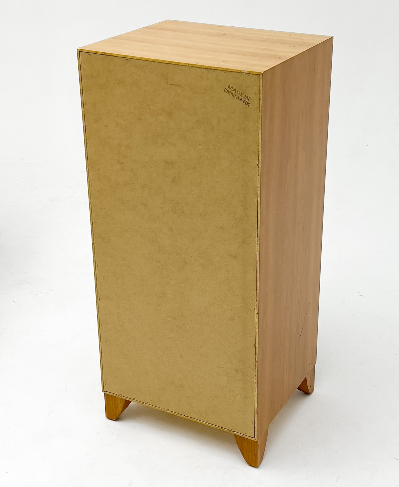 Chairs and Bookcase, Group of 6