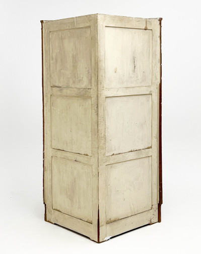 Carved Panel Corner Cupboard