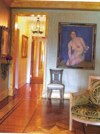 Empire Style Bergères, Pair