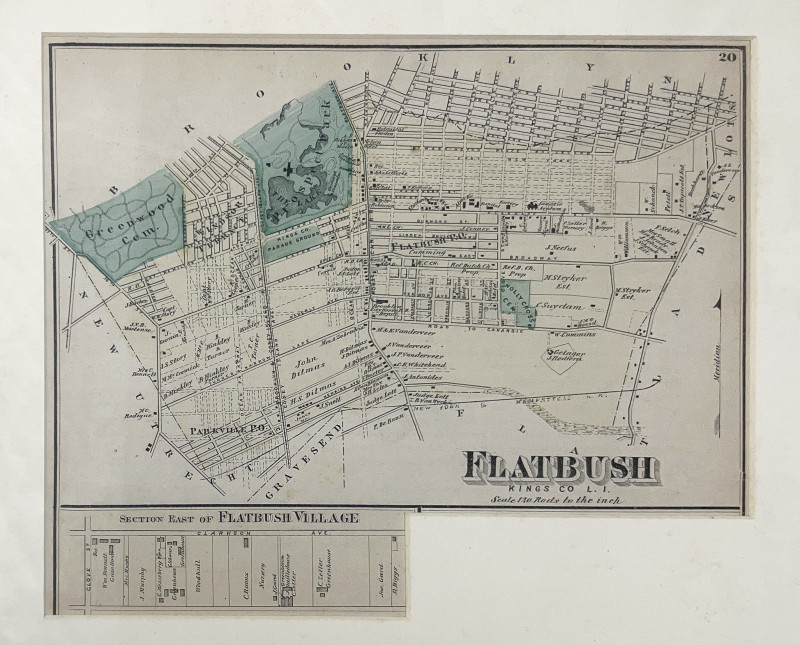 M. Dripps - Maps of New York City, Group of 3