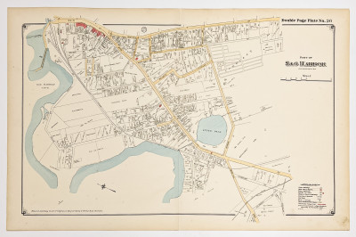 E. Belcher Hyde Map Co. - Maps of Sag Harbor, Group of 2