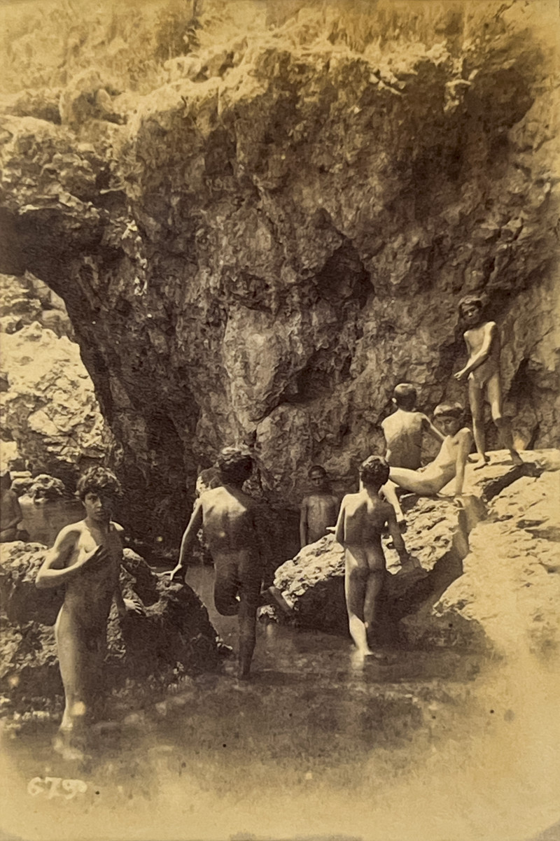 Guglielmo Plüschow (Wilhelm von Plüschow) - Untitled (Bathers)