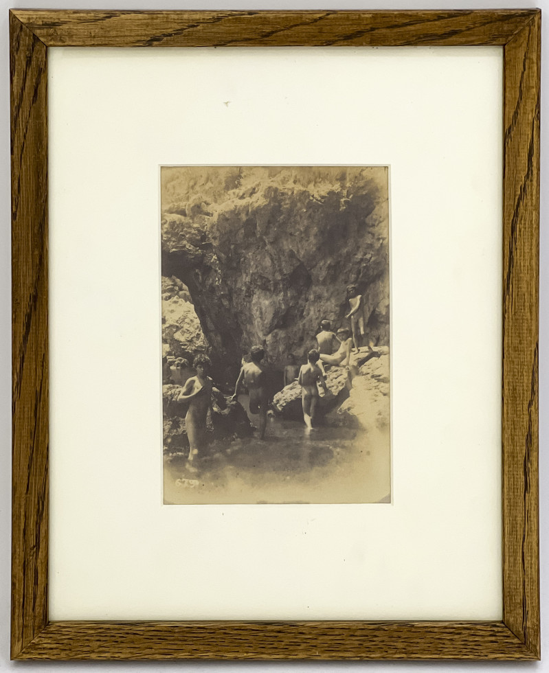 Guglielmo Plüschow (Wilhelm von Plüschow) - Untitled (Bathers)