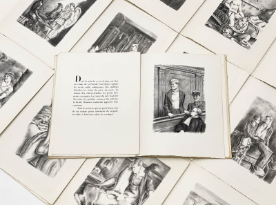 Jean Genet and Rolland Caillaux - Vingt lithographies pour un livre que j&apos;ai lu