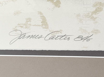 James Carter - Peace Pipe / Untitled (Still Life with Shell), 2 Works